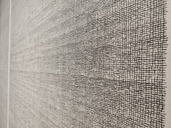 Li Huasheng 李华生，《9811》detail 局部，1998，Ink on paper 纸本水墨，245 x 124 cm
